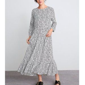 The Zara BW Dot Dress! XL